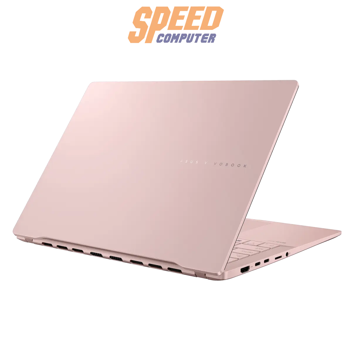 โน๊ตบุ๊ค Asus Vivobook S14 D5406KA - ROSE792WA Ryzen AI 7 สีชมพู่ (Rose Gold) - SpeedCom