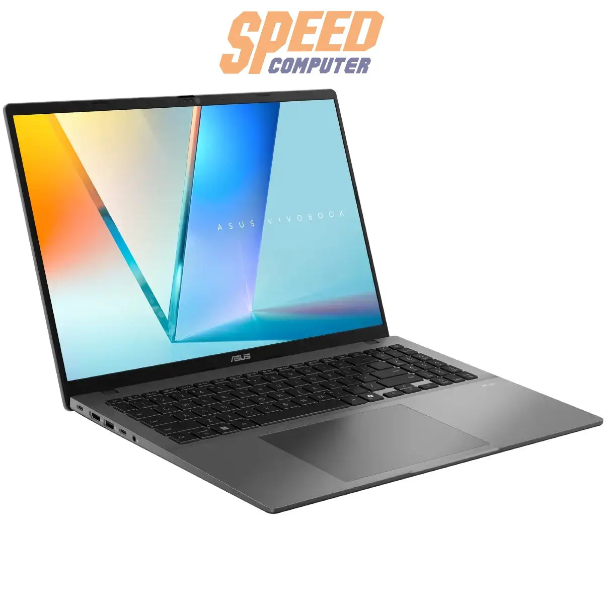 โน๊ตบุ๊ค Asus Vivobook S16 D3607HA-RP788WA Ryzen 7 260 สีเทา (Matte Gray)SpeedCom