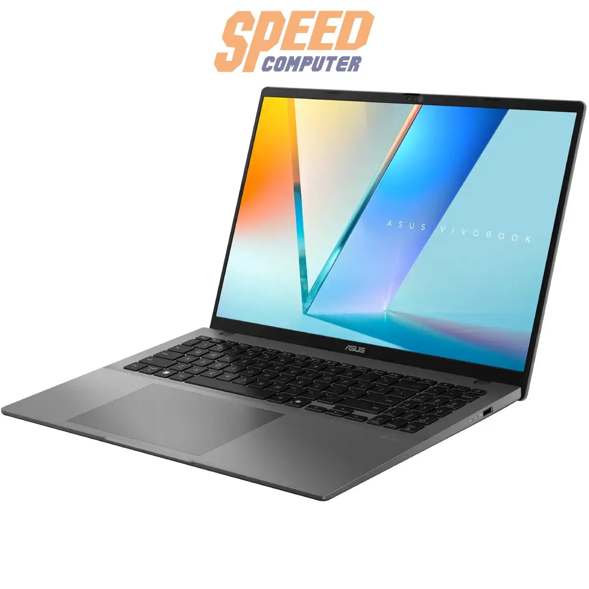 โน๊ตบุ๊ค Asus Vivobook S16 D3607HA-RP788WA Ryzen 7 260 สีเทา (Matte Gray)SpeedCom