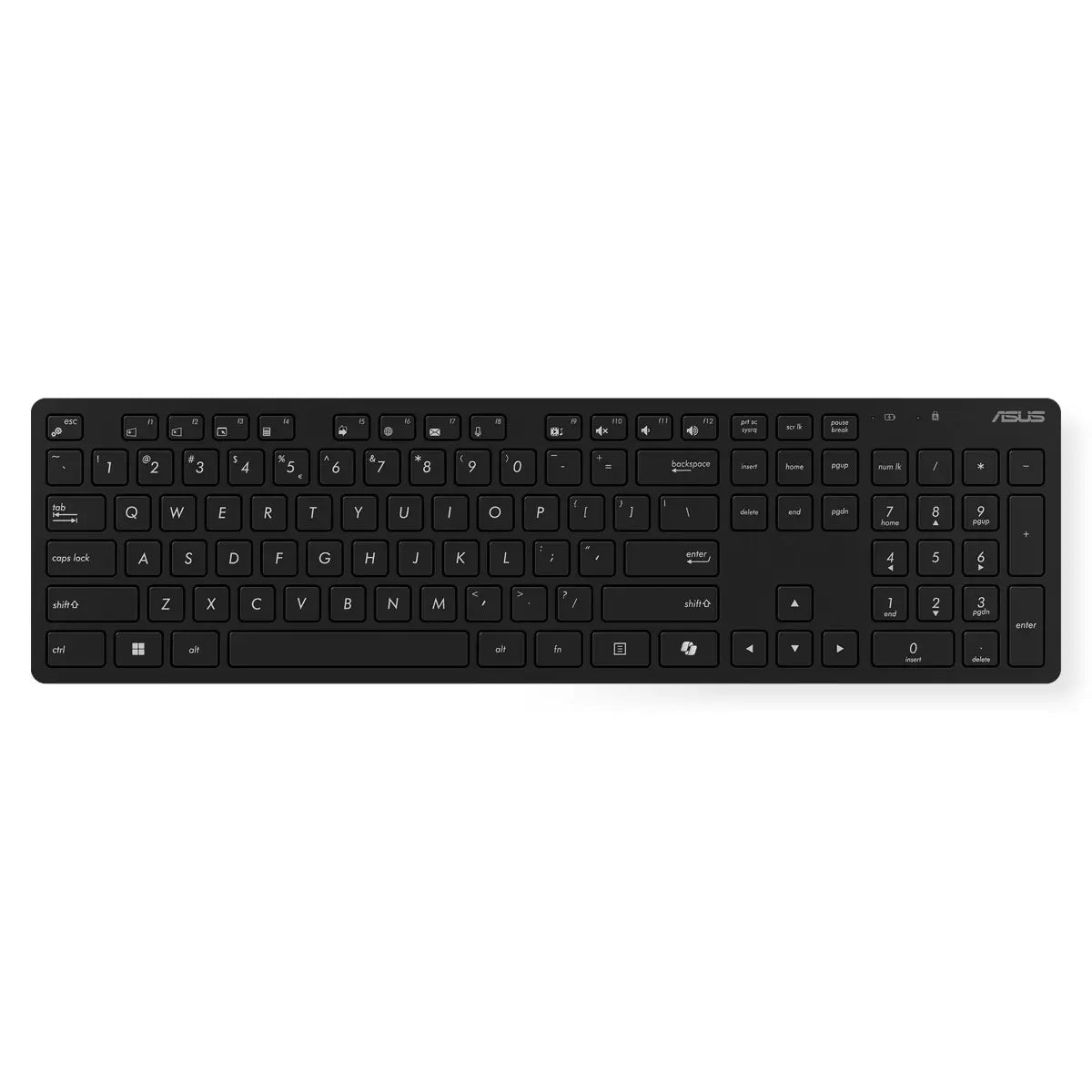 คีย์บอร์ดและเมาส์ไร้สาย Asus W5000 Wireless Keyboard and Mouse Set - SpeedCom