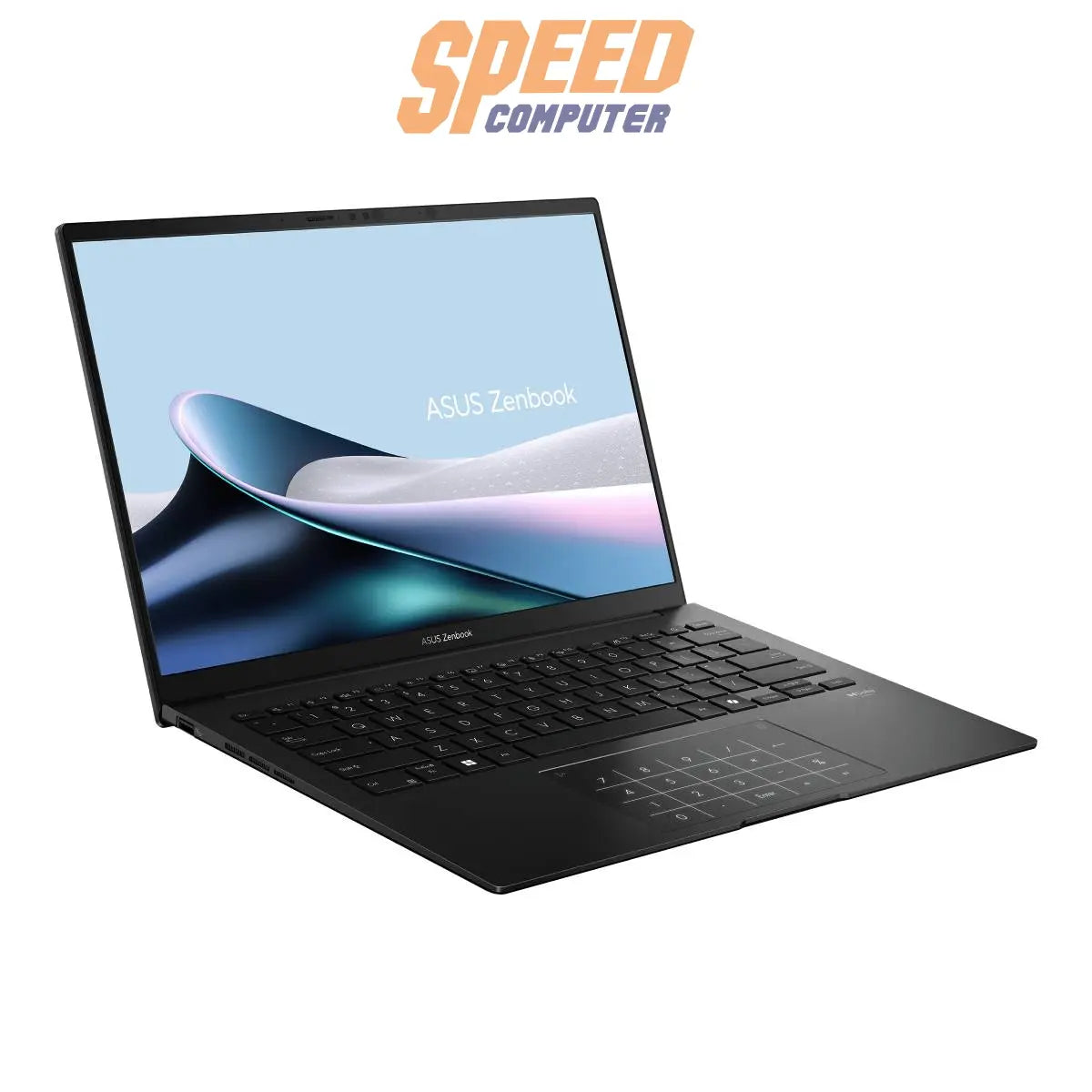 โน๊ตบุ๊ค Asus Zenbook 14 UM3406KA - PP761WA Ryzen AI 7 สีดำ (Jade Black) - SpeedCom