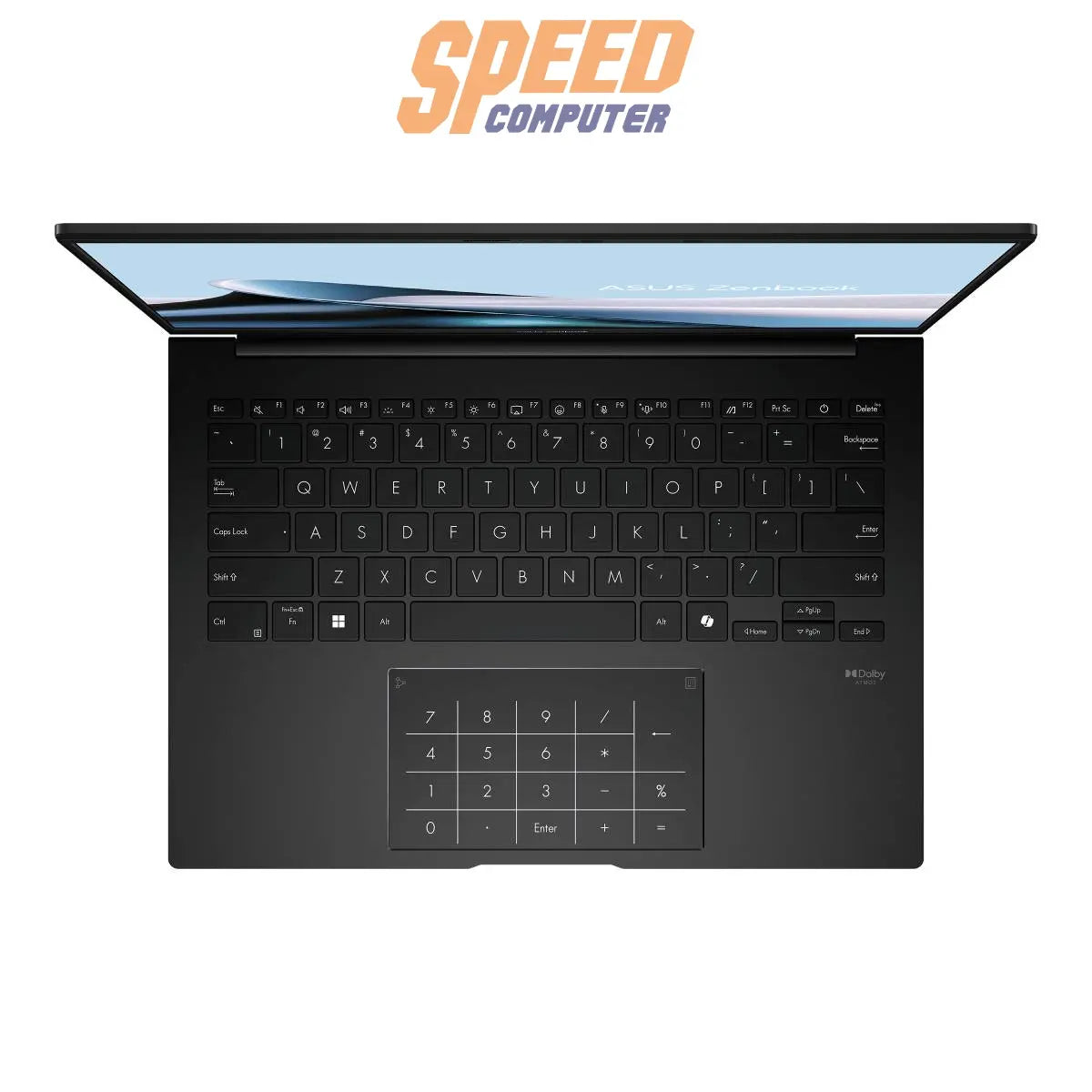 โน๊ตบุ๊ค Asus Zenbook 14 UM3406KA - PP761WA Ryzen AI 7 สีดำ (Jade Black) - SpeedCom
