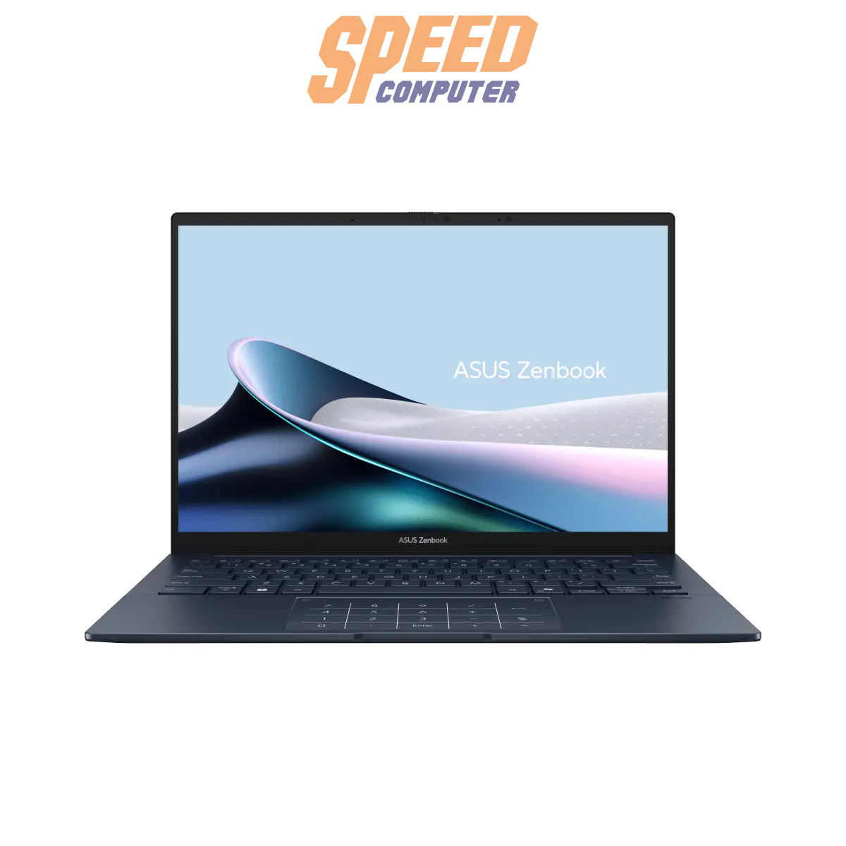 โน๊ตบุ๊ค Asus Zenbook 14 UX3405CA - PP979WA Ultra 9 สีฟ้า (Ponder Blue) - SpeedCom
