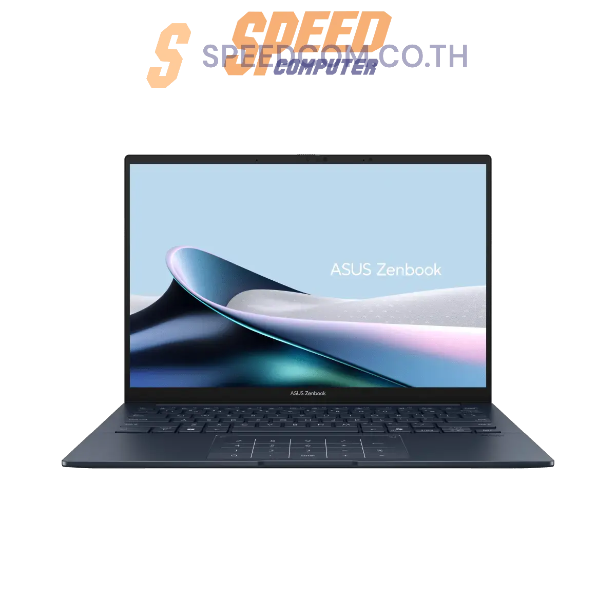 โน๊ตบุ๊ค Asus Zenbook 14 UX3405CA - PP979WA Ultra 9 สีฟ้า (Ponder Blue) - SpeedCom