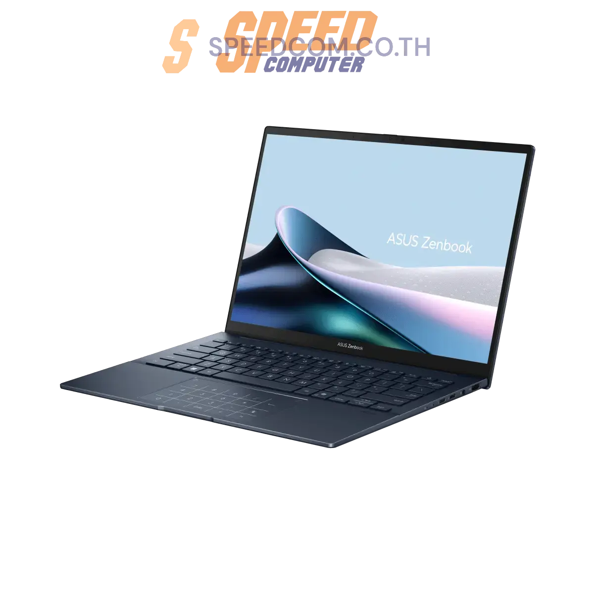 โน๊ตบุ๊ค Asus Zenbook 14 UX3405CA - PP979WA Ultra 9 สีฟ้า (Ponder Blue) - SpeedCom