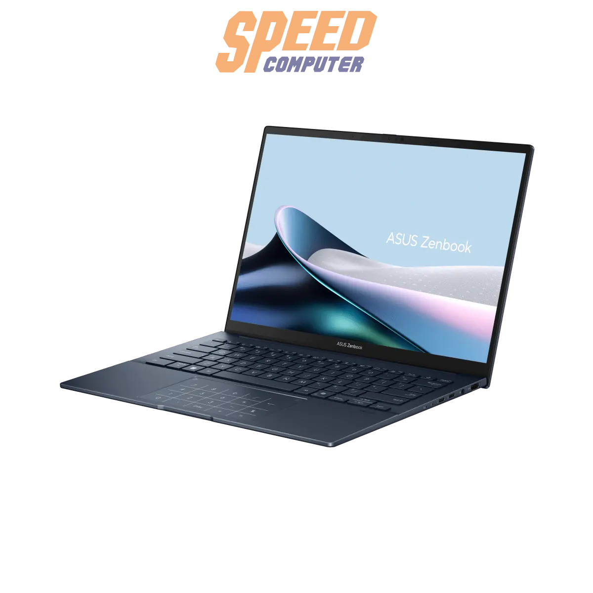 โน๊ตบุ๊ค Asus Zenbook 14 UX3405CA - PP979WA Ultra 9 สีฟ้า (Ponder Blue) - SpeedCom