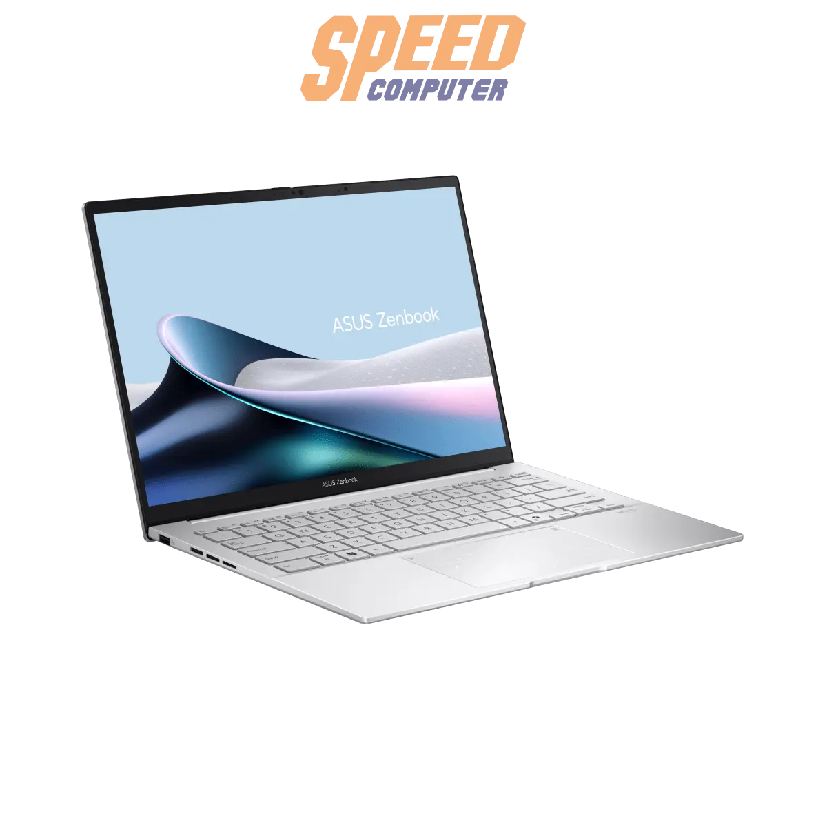 โน๊ตบุ๊ค Asus Zenbook 14 UX3405CA - SILVER971WA Ultra 9 สีเงิน (Foggy Silver) - SpeedCom