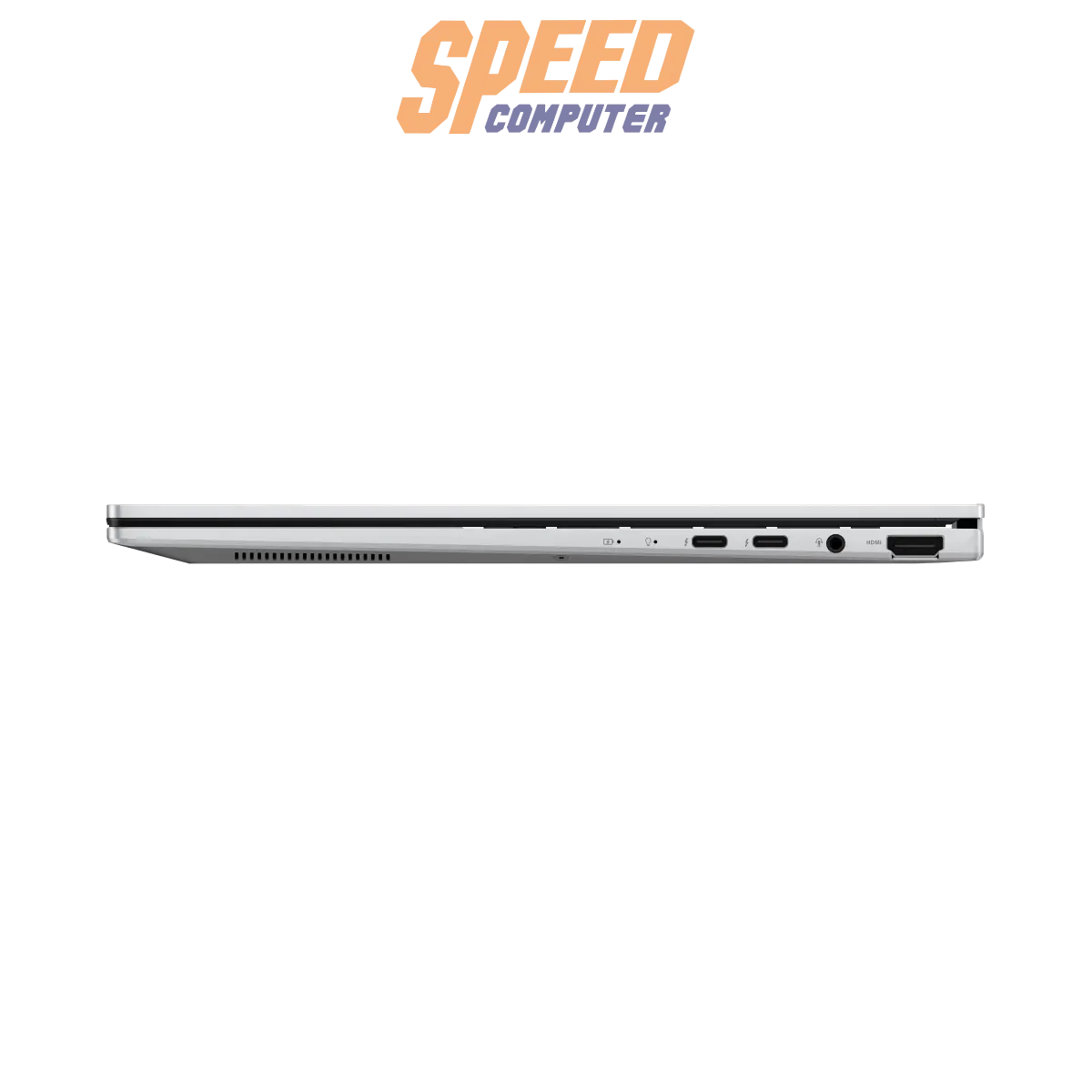 โน๊ตบุ๊ค Asus Zenbook 14 UX3405CA - SILVER971WA Ultra 9 สีเงิน (Foggy Silver) - SpeedCom