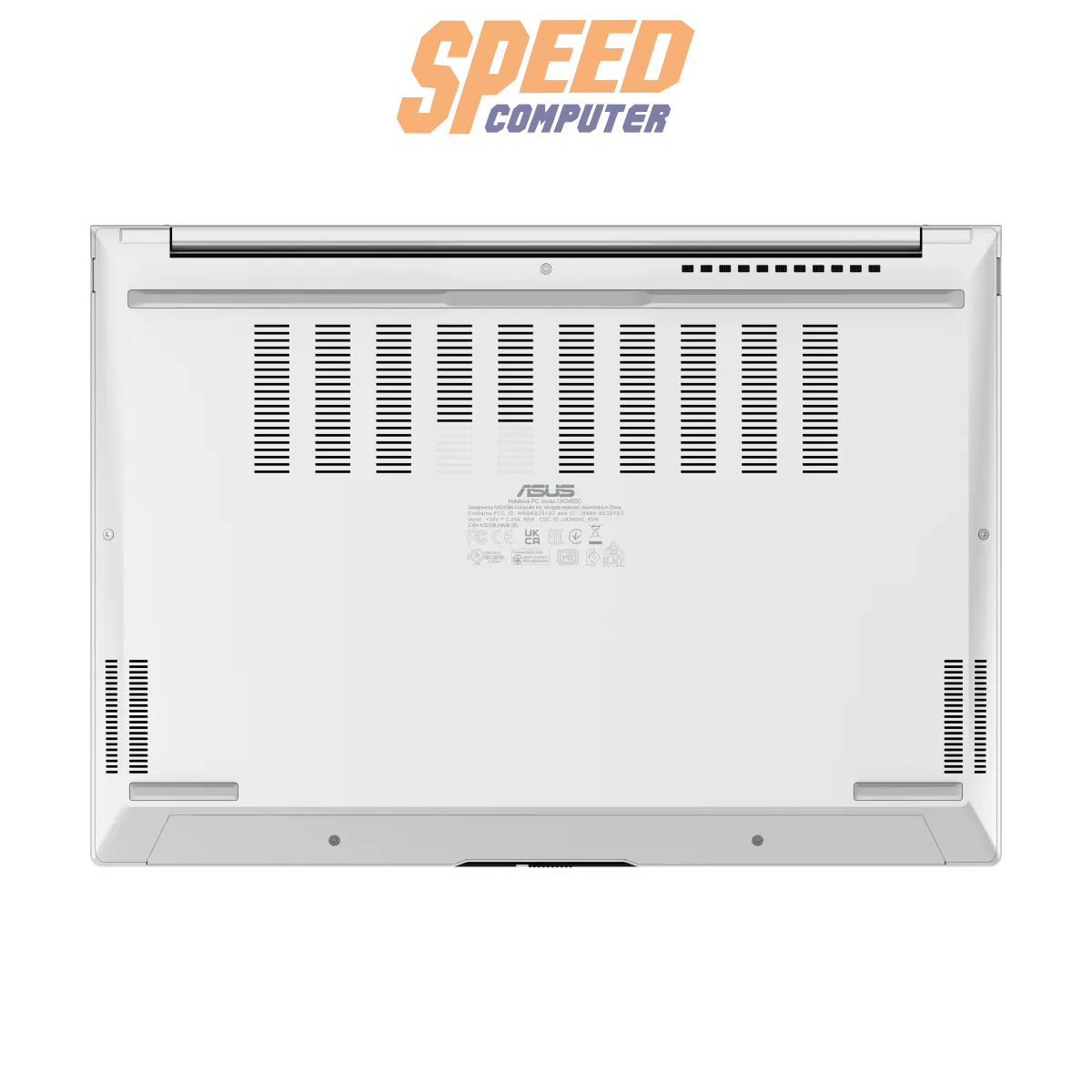 โน๊ตบุ๊ค Asus Zenbook 14 UX3405CA - SILVER971WA Ultra 9 สีเงิน (Foggy Silver) - SpeedCom