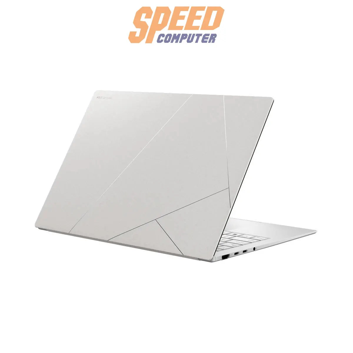 โน๊ตบุ๊ค Asus Zenbook S 14 OLED UX5406SA - PV777WA Ultra 7 สีขาว (Scandinavian White) - SpeedCom