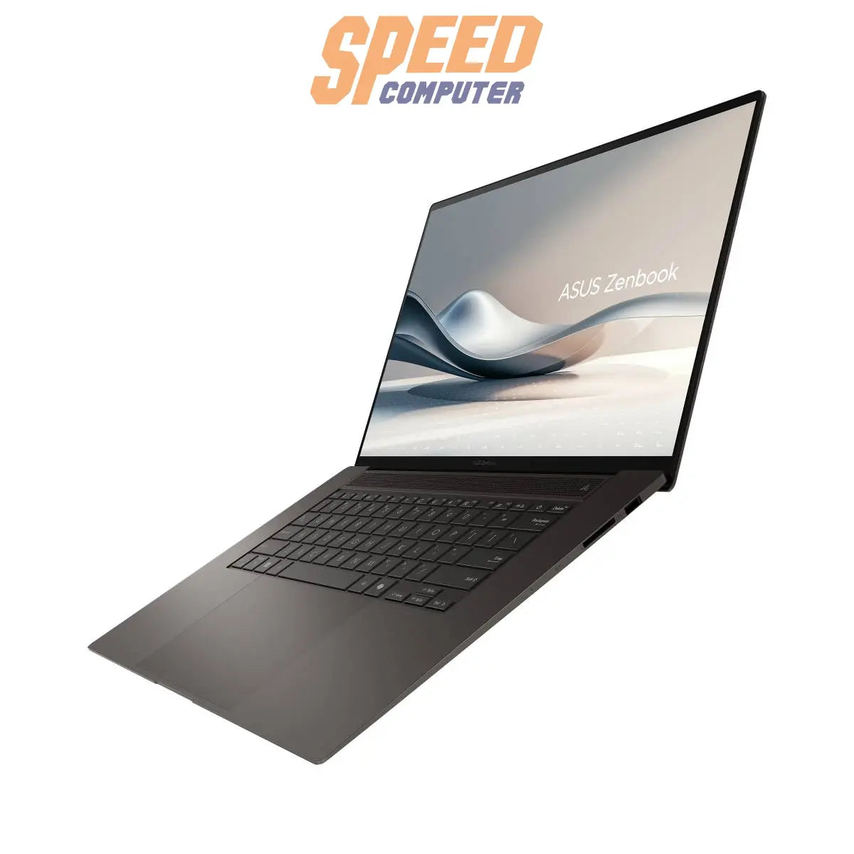 โน๊ตบุ๊ค Asus Zenbook S 16 UM5606KA - RK741WA Ryzen AI 7 สีเทา (Zumaia Gray) - SpeedCom
