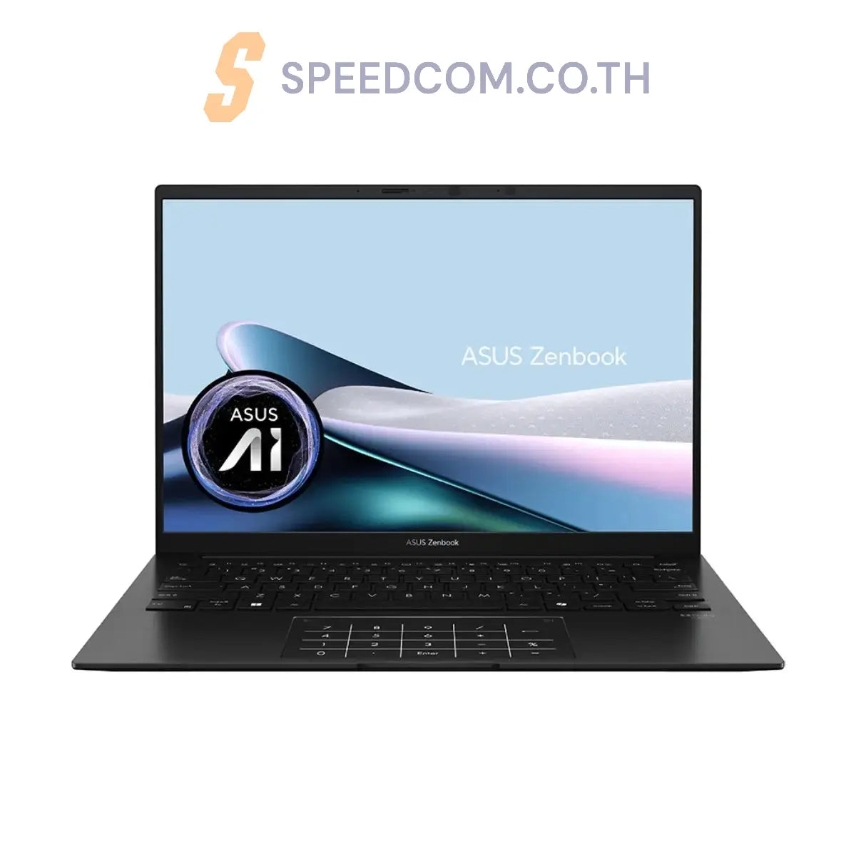 โน๊ตบุ๊ค Asus Zenbook S14 UM3406GA-QL729WA Ryzen AI 7 สีดำ (Jade Black) - SpeedCom