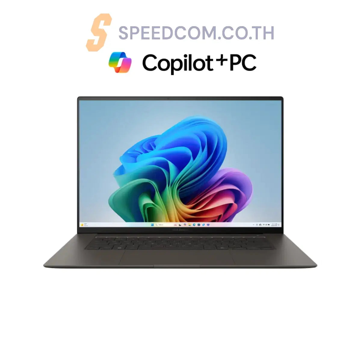โน๊ตบุ๊ค Asus Zenbook S16 UM5606GA-SR927WA Ryzen AI 9 สีเทา (Zumaia Gray) - SpeedCom