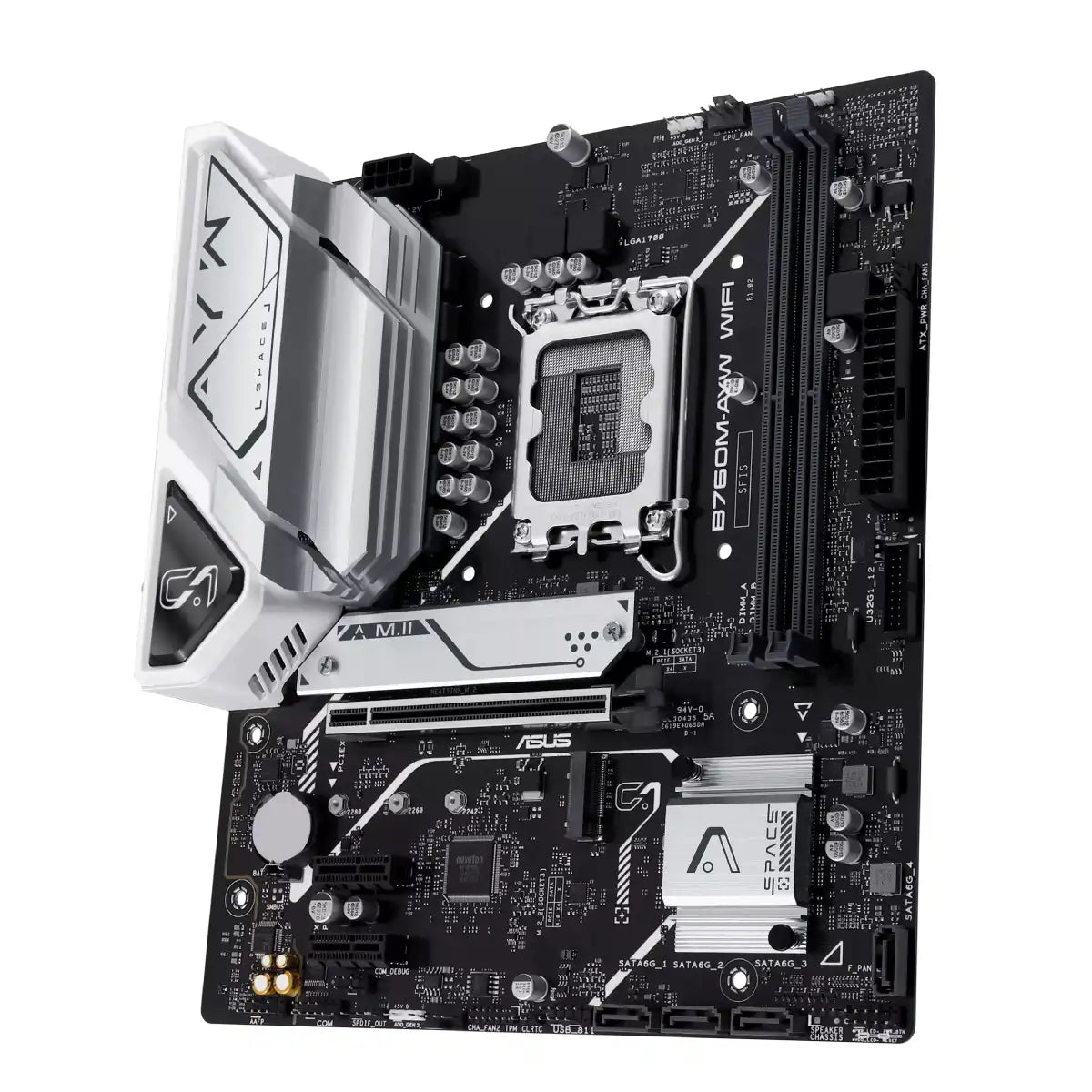 เมนบอร์ด Asus B760M-AYW WIFI DDR5 LGA1700 Micro ATX