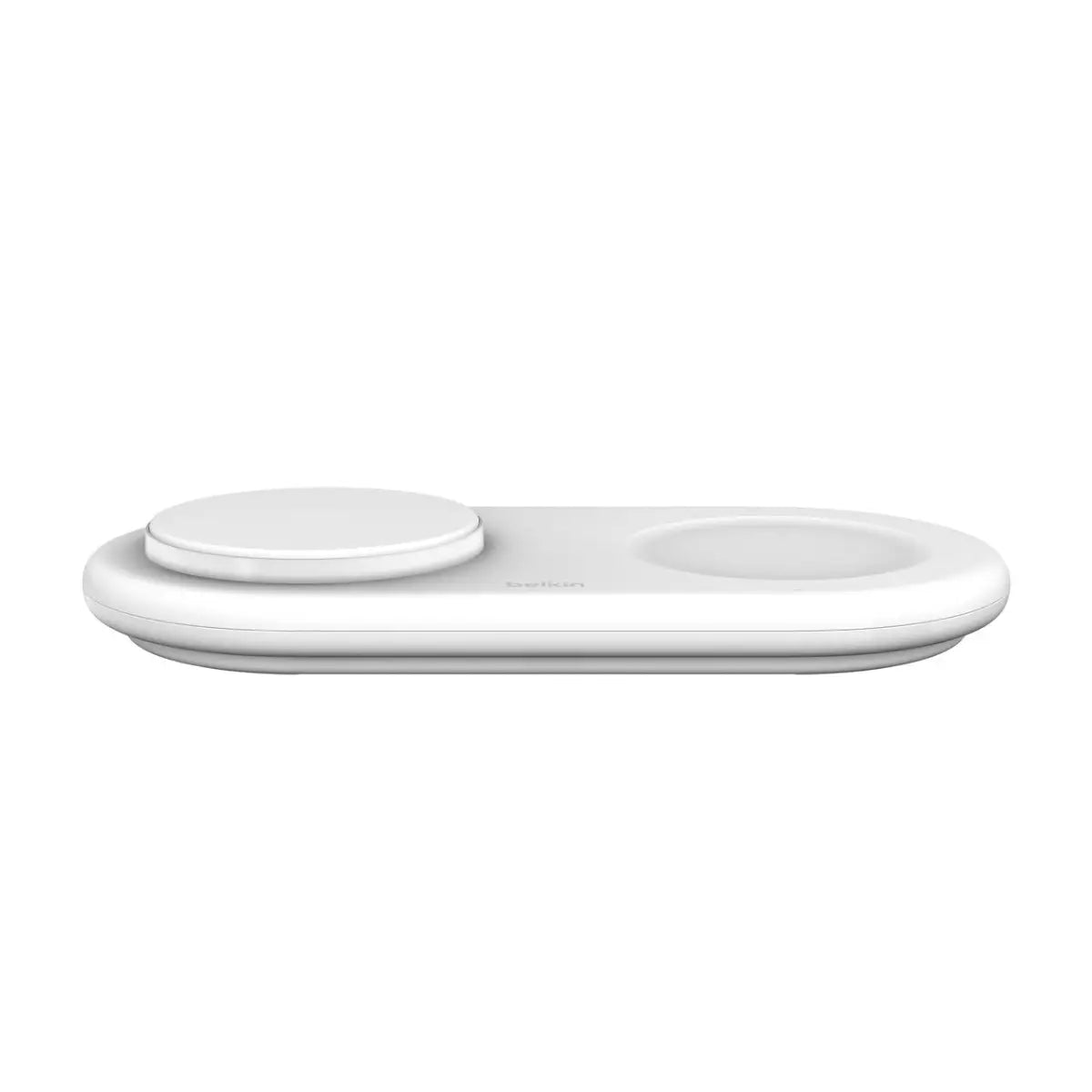 แท่นชาร์จไร้สาย Belkin 2-in-1 WIZ021qcWH Charging Pad Qi2 15W สีขาว - SpeedCom