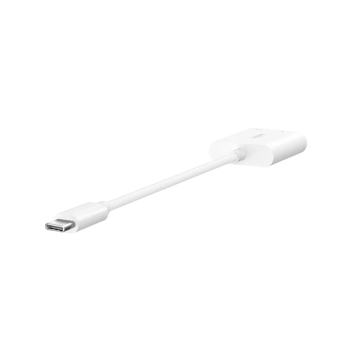 อุปกรณ์แปลงสัญญาณ Belkin 3.5mm Audio + USB-C 60W Charge Adapter - SpeedCom