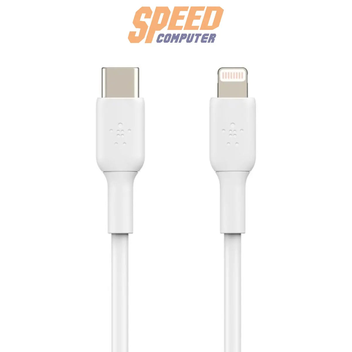 สายชาร์จ Belkin รุ่น CAA003BT1 USB-C to Lightning ความยาว 1 เมตร รองรับชาร์จเร็วสำหรับอุปกรณ์ Apple