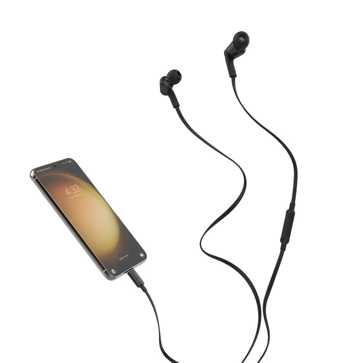 หูฟัง Belkin SoundForm Wired Earbuds with USB-C Connector สีดำ - SpeedCom