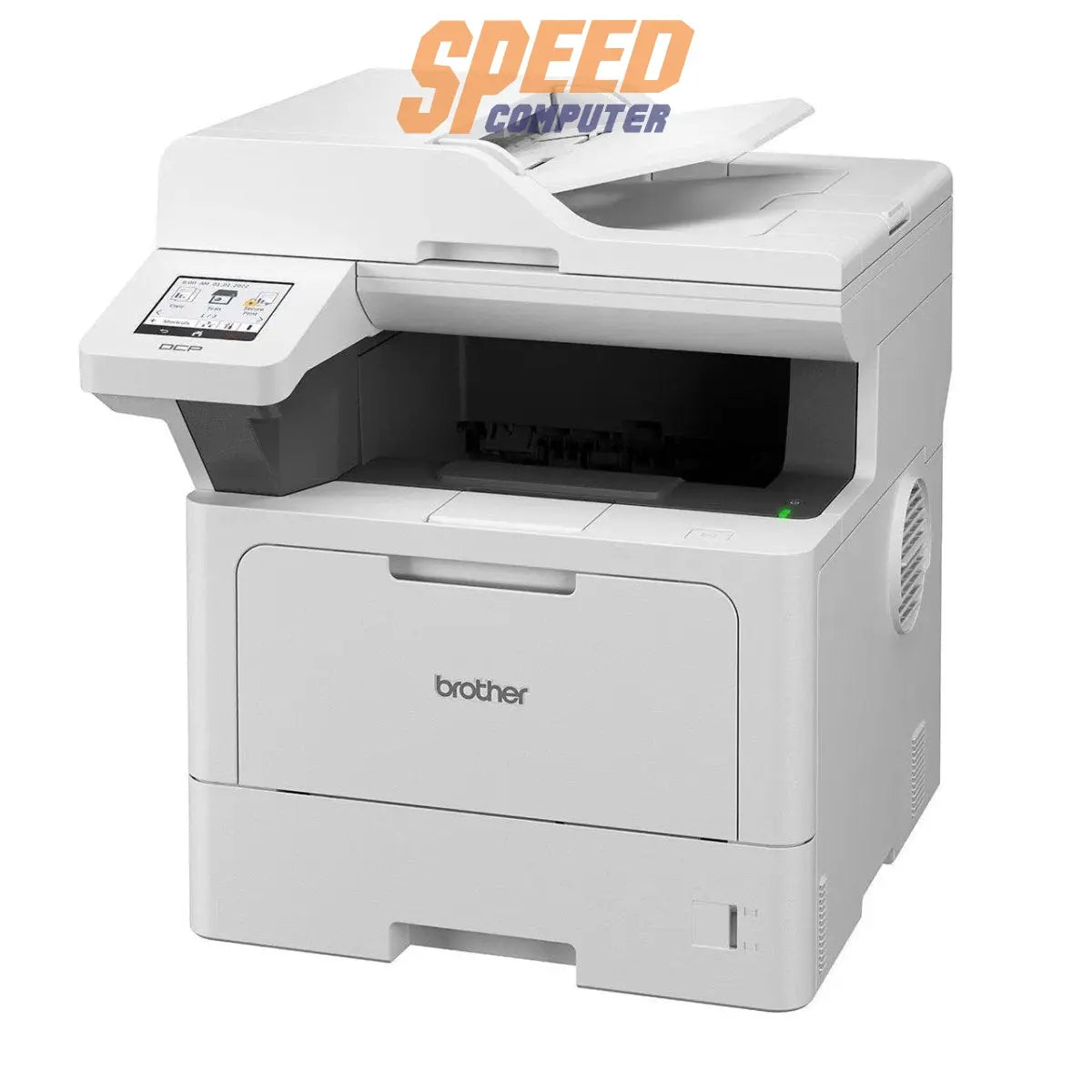 ปริ้นเตอร์เลเซอร์ Brother DCP - L5510DN สีขาว - SpeedCom