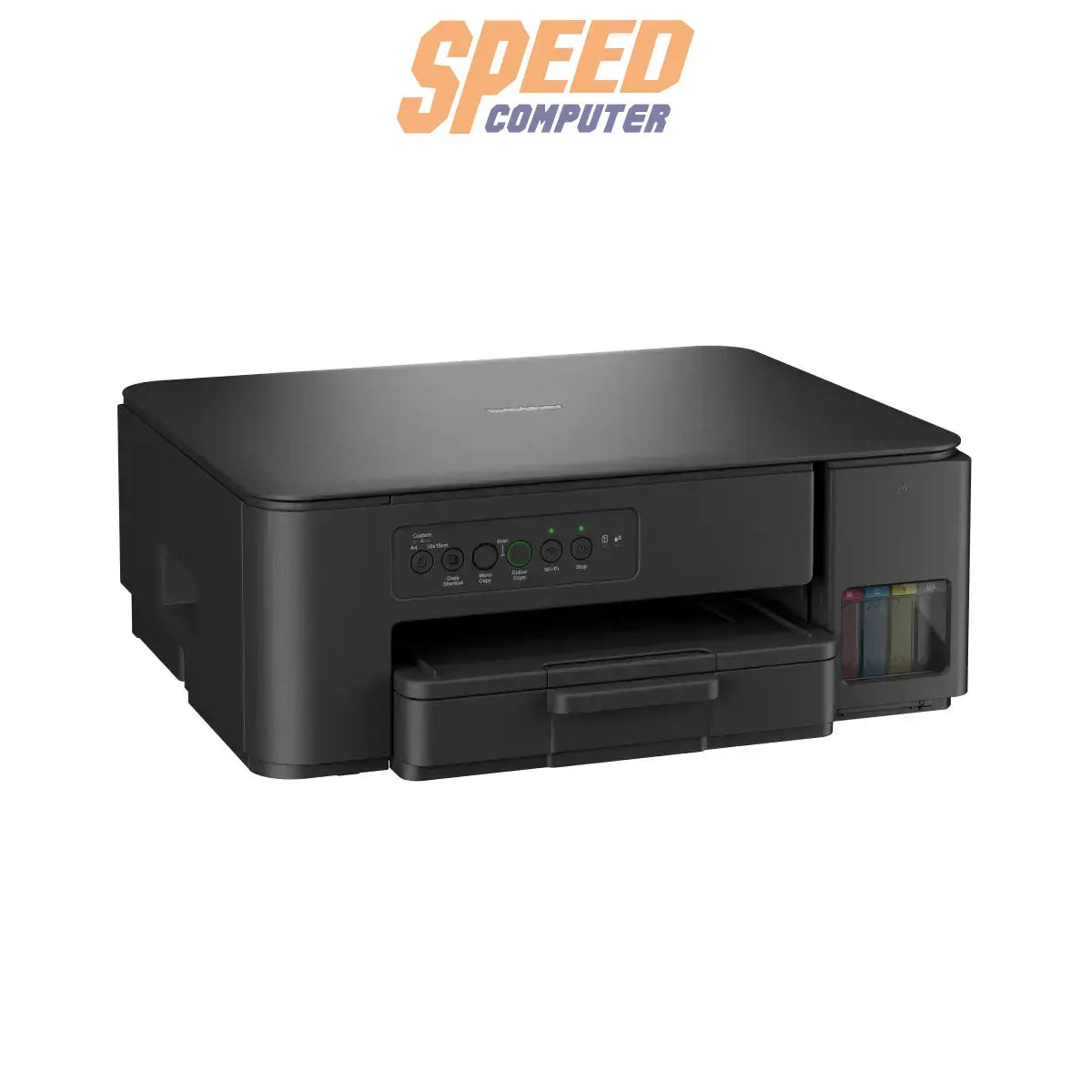 เครื่องพิมพ์อิงค์เจ็ทมัลติฟังก์ชัน Brother DCP-T430W ระบบหมึกแทงก์ไร้สาย สีดำ