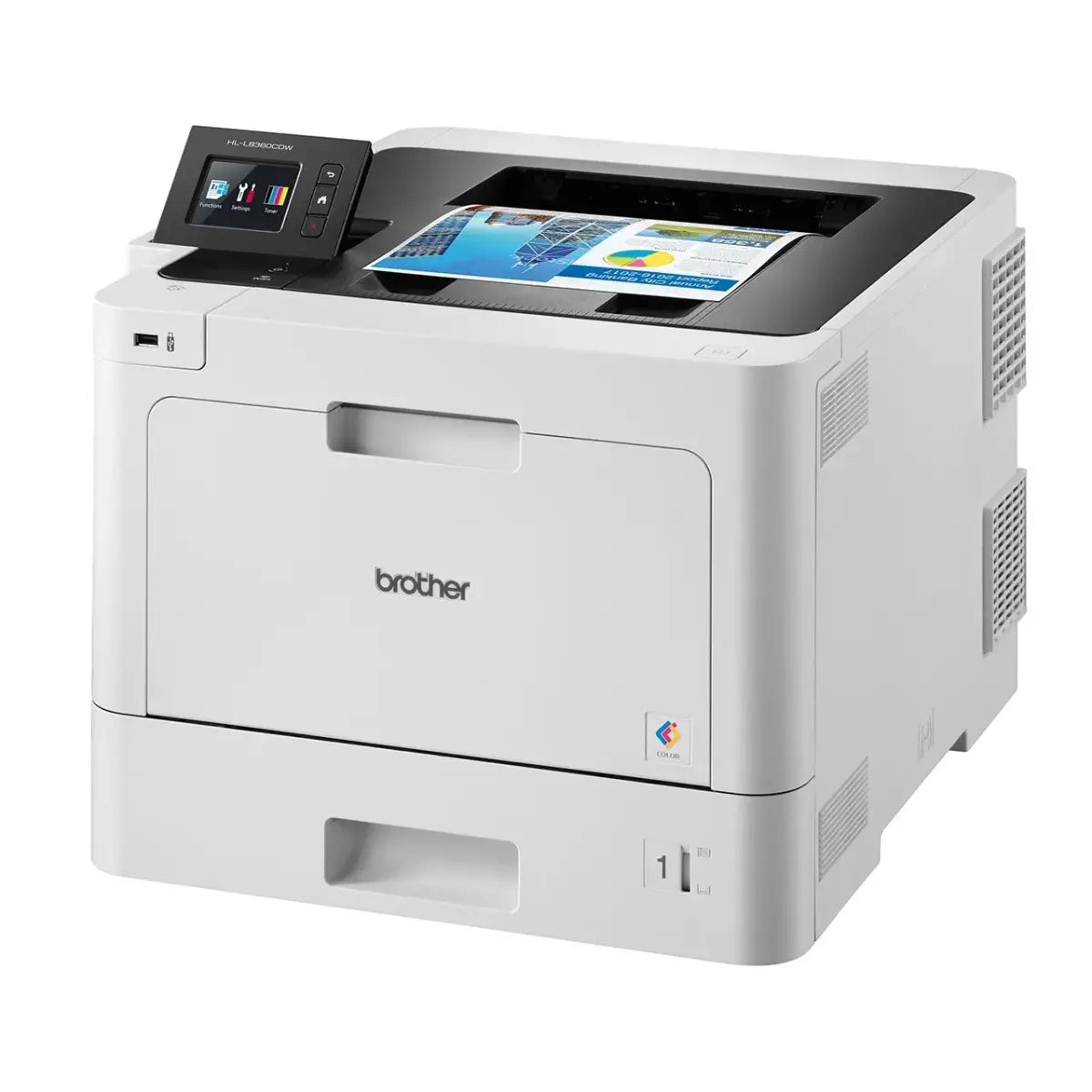 ปริ้นเตอร์เลเซอร์ Brother HL-L8360CDW สีขาว - SpeedCom