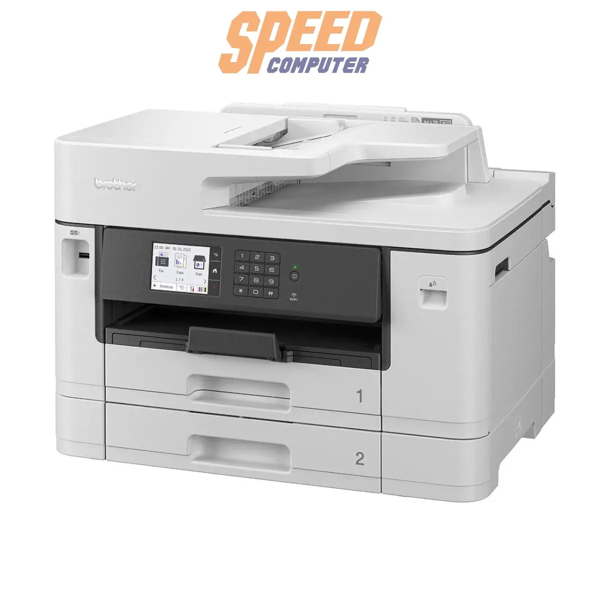 ปริ้นเตอร์อิงค์เจ็ท Brother MFC - J2740DW สีขาว - SpeedCom