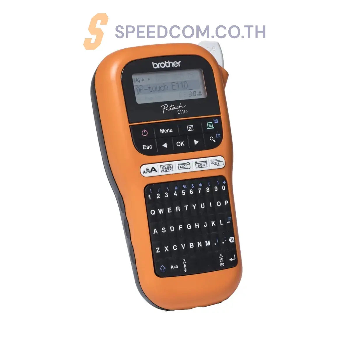 เครื่องพิมพ์ฉลากแบบพกพา Brother PT-E110VP - SpeedCom