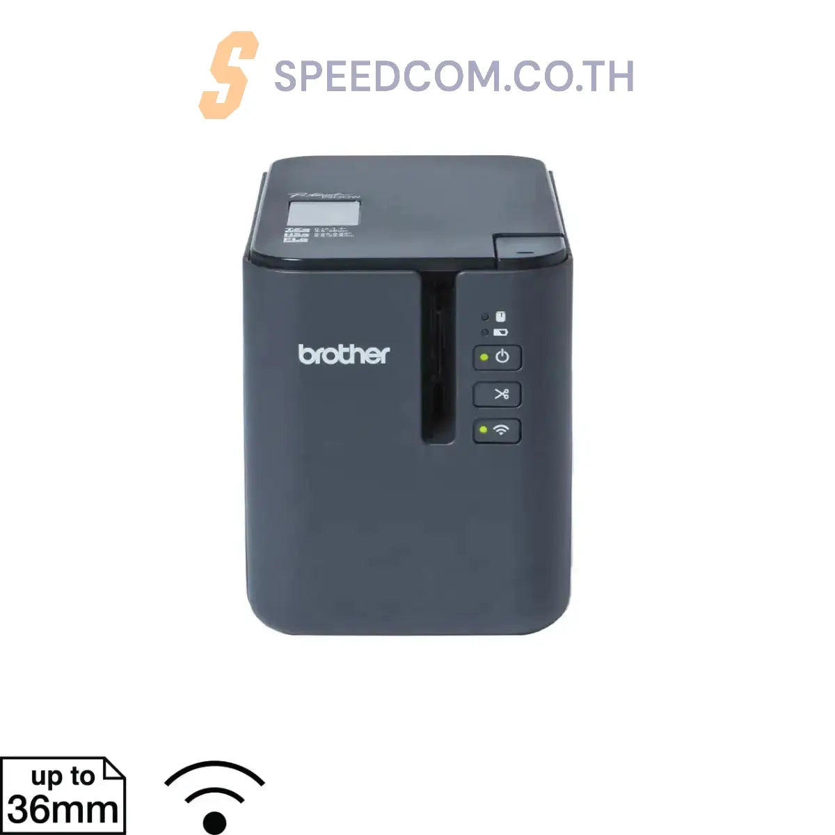 เครื่องพิมพ์ฉลากระบบไดเร็ค Brother PT-P900W - SpeedCom