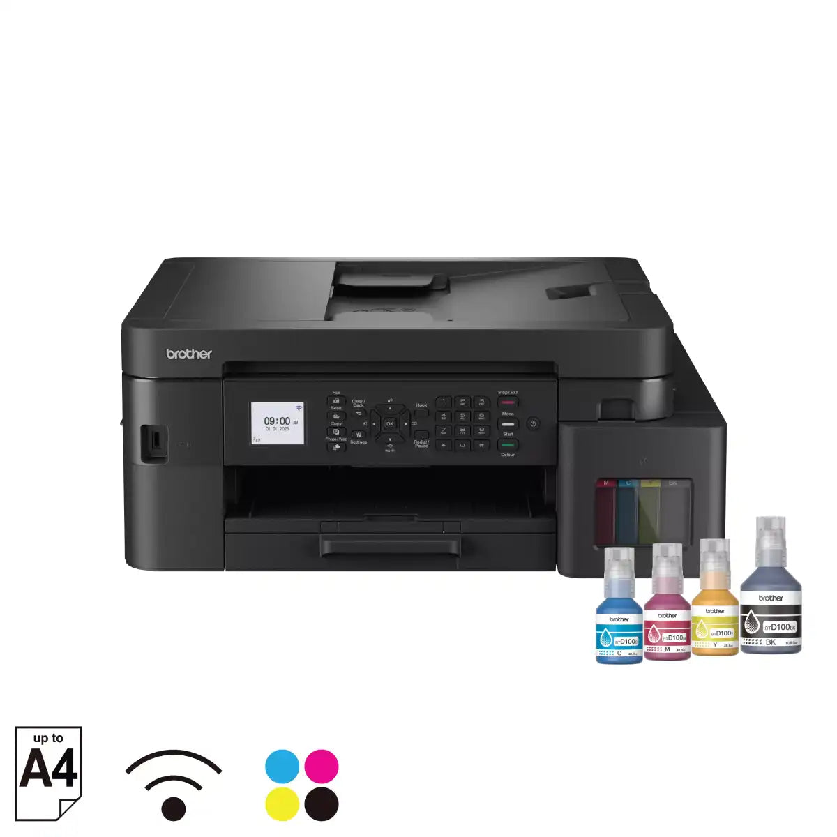 ปริ้นเตอร์อิงค์เจ็ท Brother MFC-T930DW Ink Tank Printer สีดำSpeedCom