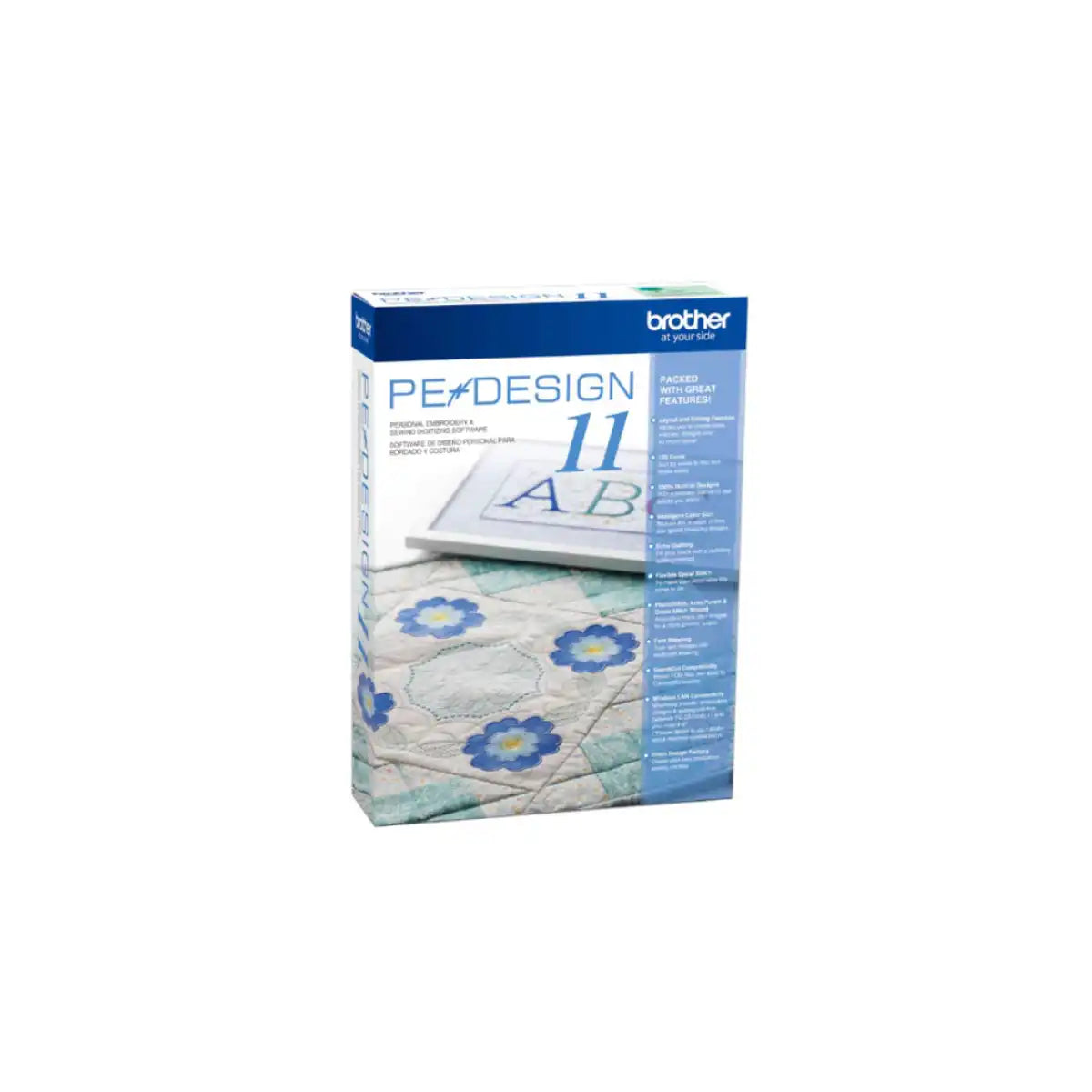ซอฟต์แวร์ลิขสิทธิ์เเท้สำหรับงานปัก Brother PE-DESIGN 11SpeedCom