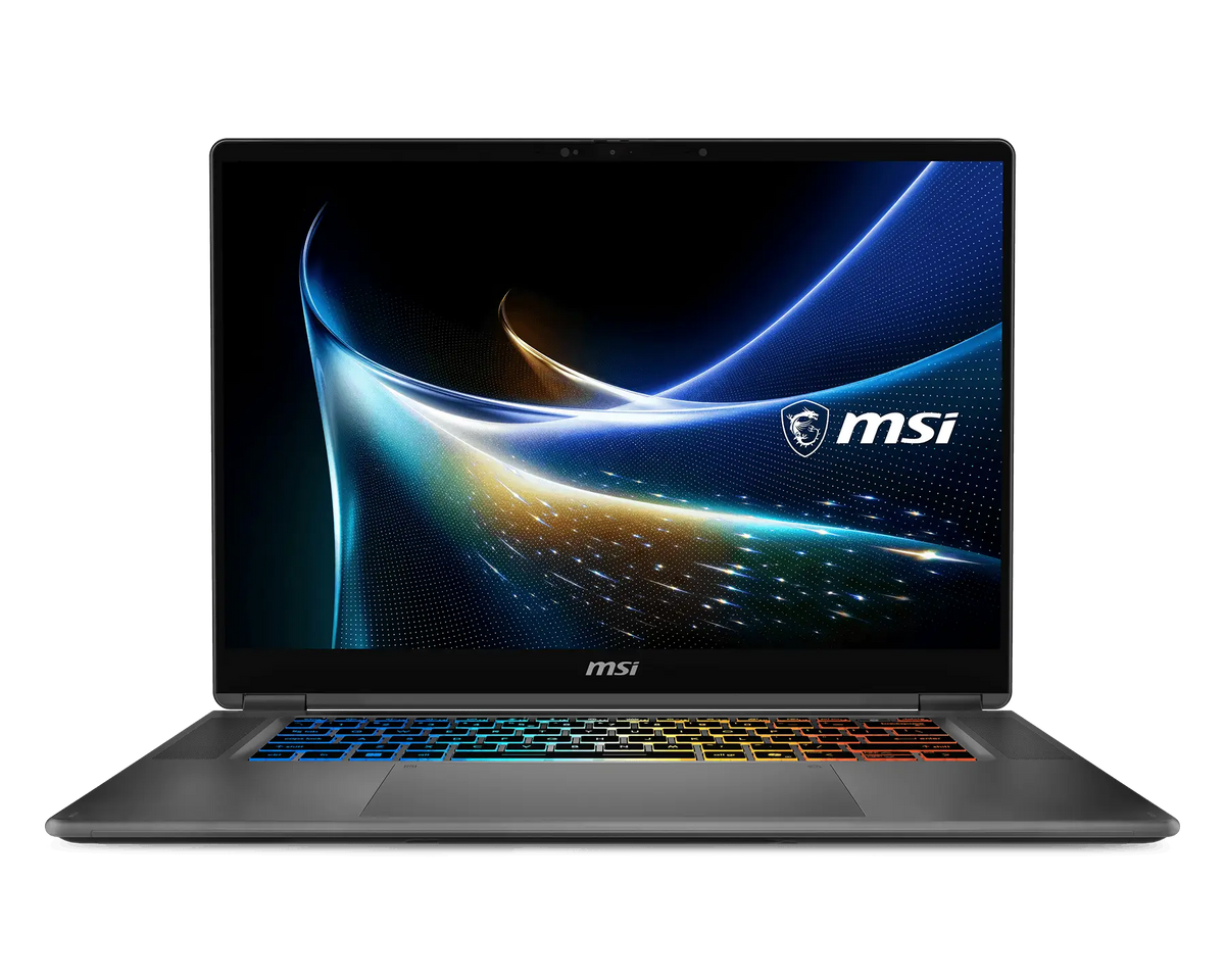 โน๊ตบุ๊ค MSI Prestige N16 Flip AI+ C1XMT-085THY RTX Spark N1X สีเทา