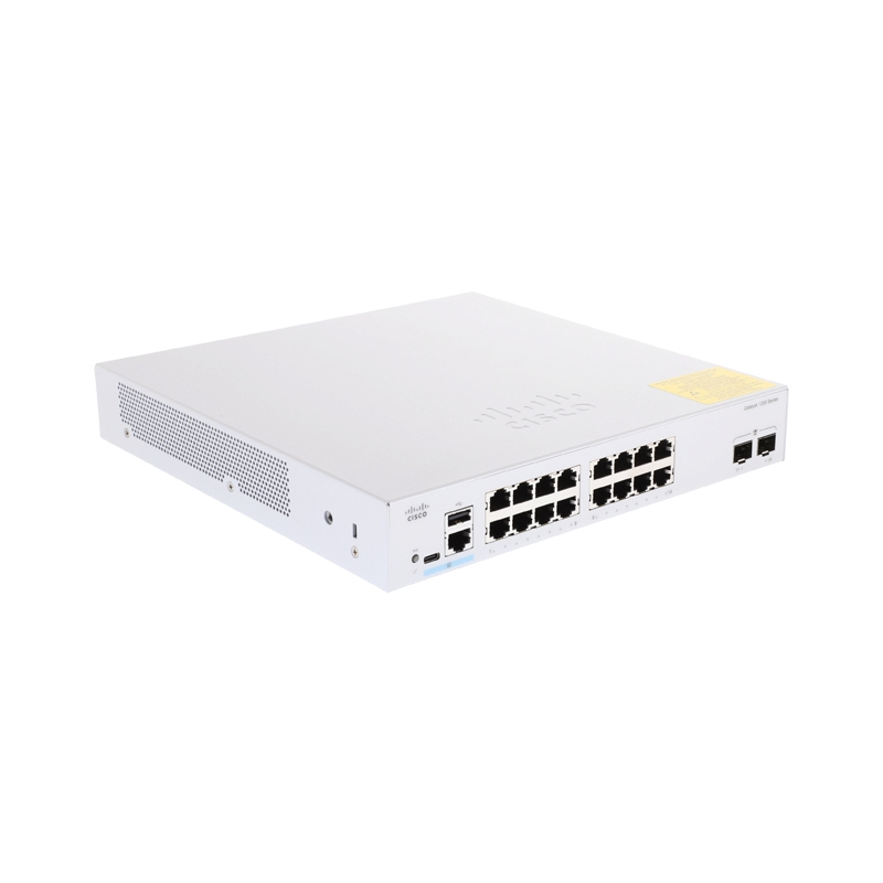 สวิตช์ฮับ Cisco C1200-16T-2G Catalyst 1200 16-Port Gigabit - SpeedCom