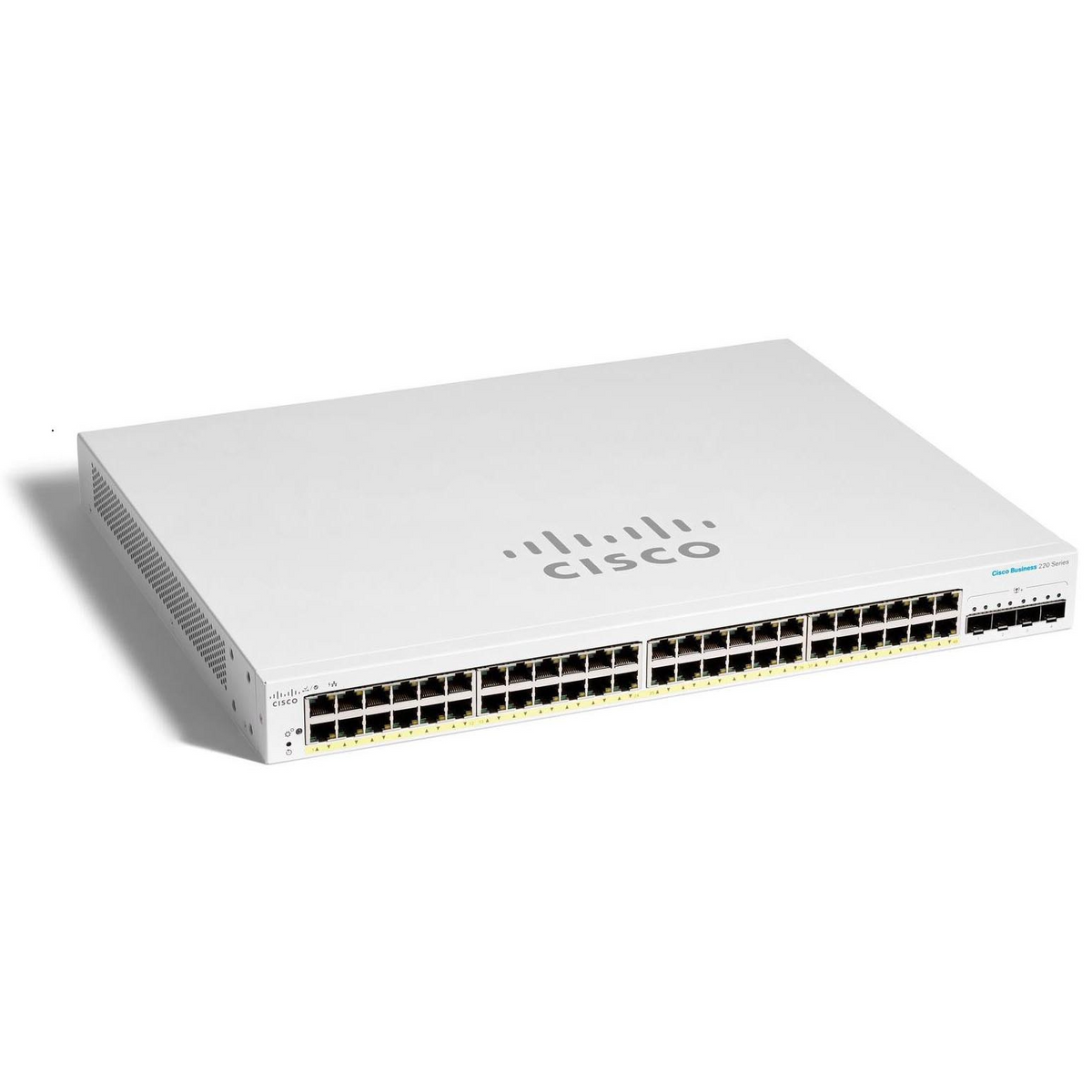 สวิตช์ฮับ Cisco CBS220-48P-4G-EU Smart 48-Port GE PoE 4x1G SFP - SpeedCom