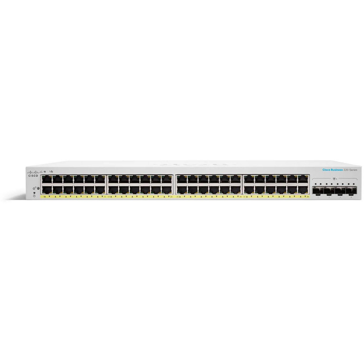สวิตช์ฮับ Cisco CBS220-48T-4G-EU Smart 48-Port Gigabit - SpeedCom