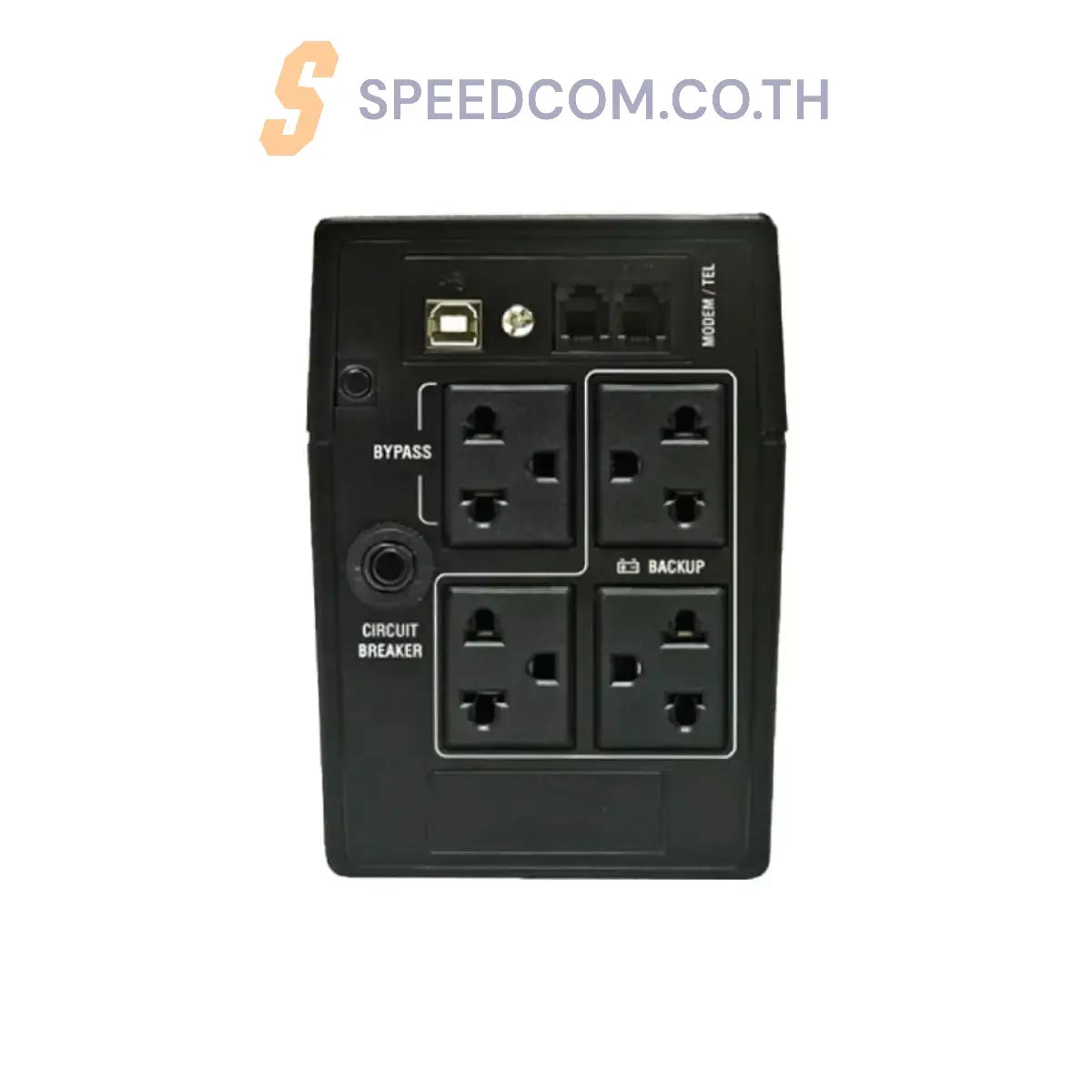 เครื่องสำรองไฟฟ้า CLEANLINE L-850A 325W สีดำ - SpeedCom