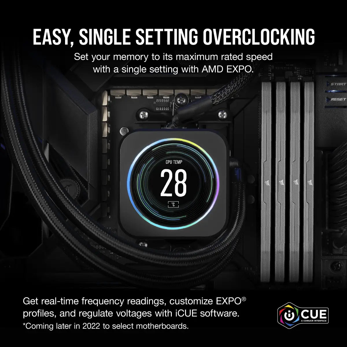 หน่วยความจำ แรม พีซี CORSAIR VENGEANCE 16GB (1x16GB) DDR5 6000MT/s - SpeedCom