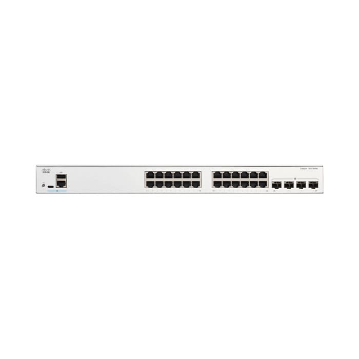 สวิตช์ฮับ Cisco C1200-24P-4X Catalyst 1200 24-Port Gigabit - SpeedCom