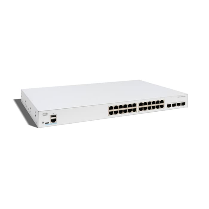 สวิตช์ฮับ Cisco C1300X-24T-4X Catalyst 1300X 24-Port Gigabit