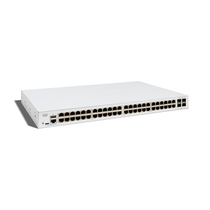 สวิตช์ฮับ Cisco C1300X-48T-4X Catalyst 1300X 48-Port Gigabit - SpeedCom