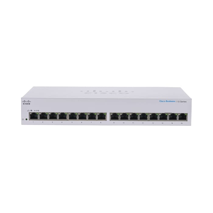 สวิตช์ฮับ Cisco CBS110-16T-EU 16-Port Gigabit Switch - SpeedCom