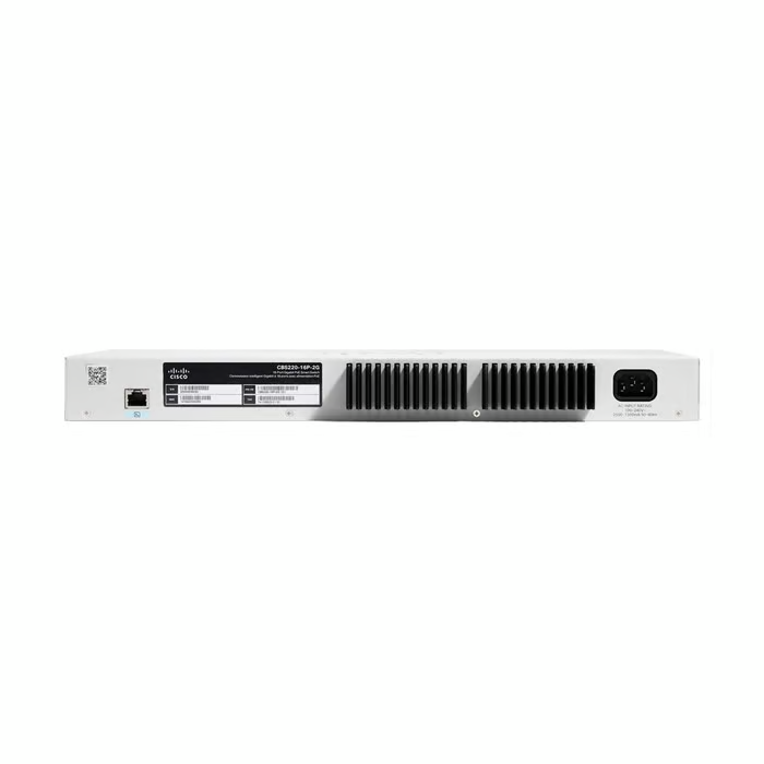 สวิตช์ฮับ Cisco CBS220-16P-2G-EU Smart 16-Port Gigabit PoE+ - SpeedCom