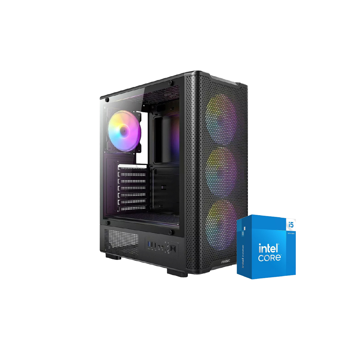 คอมประกอบ Set SPOL-MAR1-I5-14400-16GB-512GB-BK