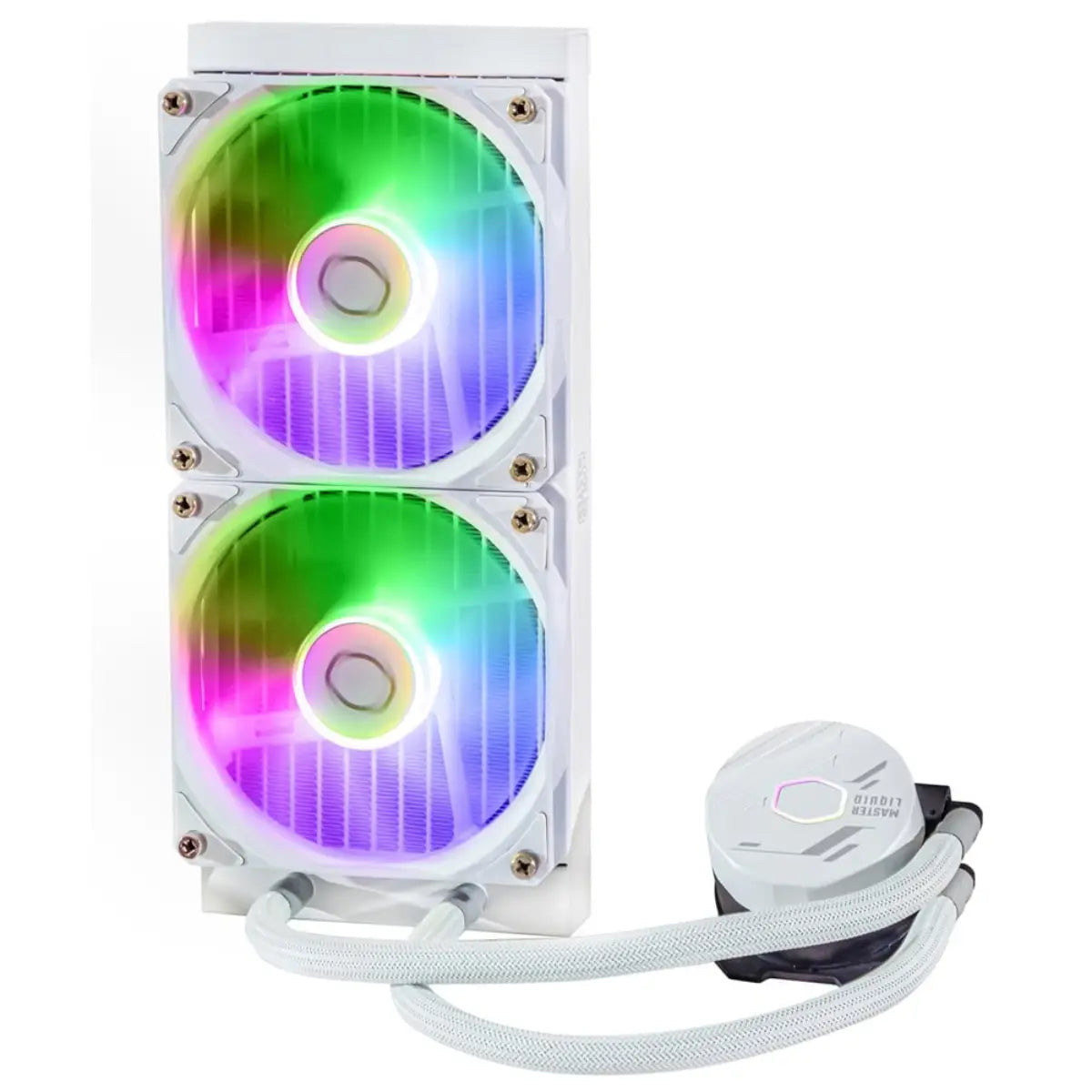 ชุดระบายความร้อน Cooler Master Masterliquid 240L CORE ARGB สีขาว - SpeedCom