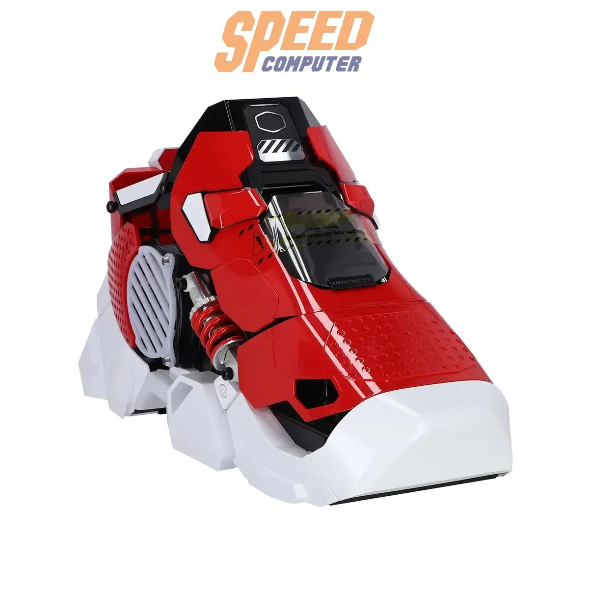 เคส Cooler Master Sneaker X Advanced Systems Mini-ITX สีแดง (Classic RED) - SpeedCom