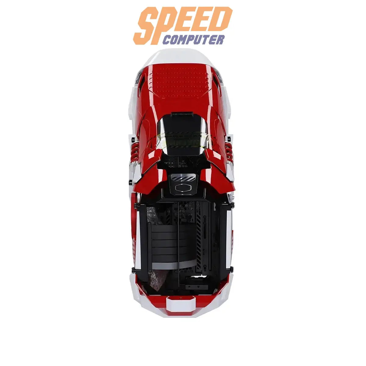 เคส Cooler Master Sneaker X Advanced Systems Mini-ITX สีแดง (Classic RED) - SpeedCom