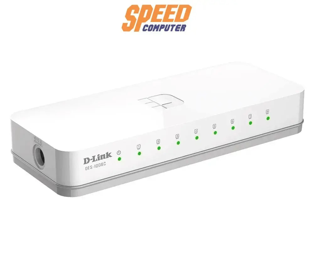 สวิตช์ฮับ D - Link DES - 1008C - SpeedCom