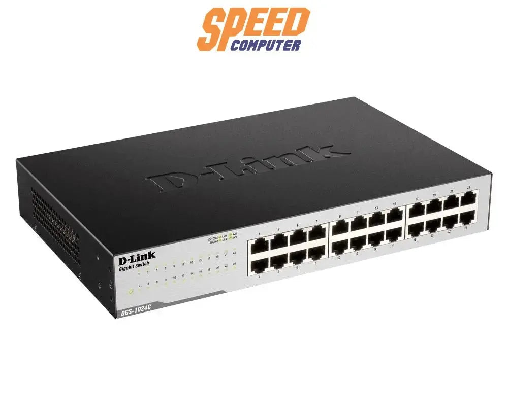 สวิตช์ฮับ D - Link DGS - 1024C - SpeedCom