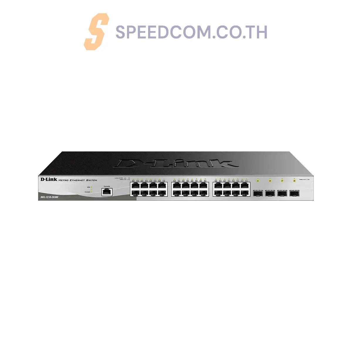 สวิตช์ฮับ D-Link DGS-1210-28/ME GIGABIT METRO ETHERNET SWITCH - SpeedCom
