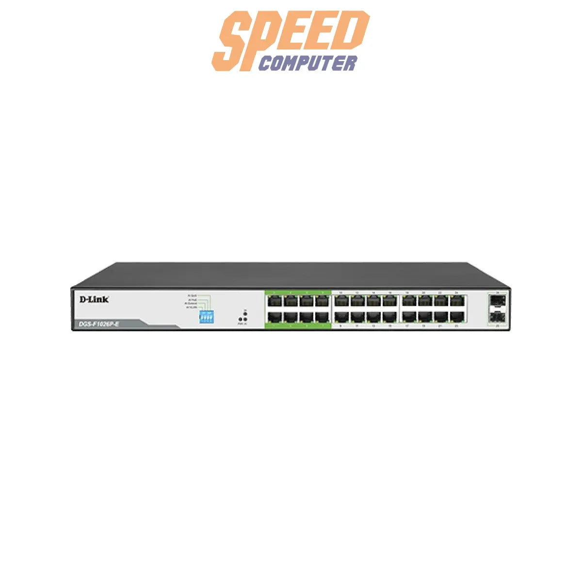 สวิตช์ฮับ D-Link DGS F1026P ESpeedCom