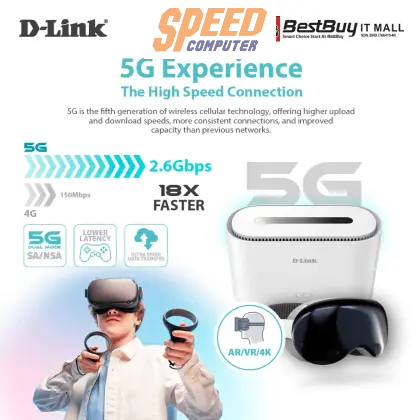 เร้าเตอร์ D - Link DWR X2000 สีขาว - SpeedCom